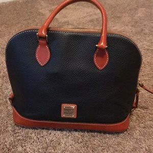 Dooney & Bourke Pebble Grain Zip Zip Satchel